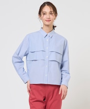 【WEB限定カラーあり】COTTON TEX シャツ ブラウス