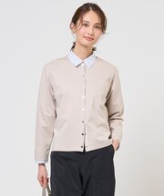 40Gポンチ クルーネック カーディガン