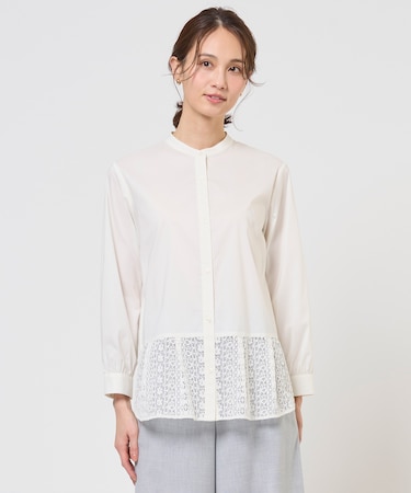 エニーブロード レース ブラウス
