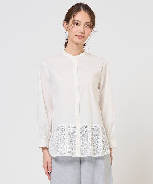 エニーブロード レース ブラウス