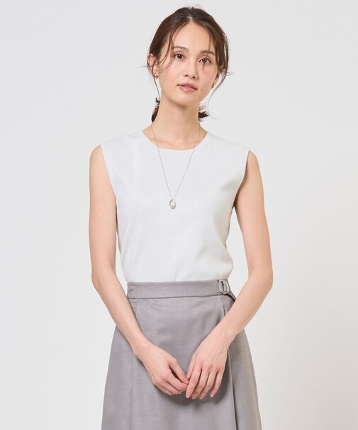 FINE COTTON SLEEVELESS タンクトップ