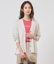 Vis/Pe スパーク ニット カーディガン