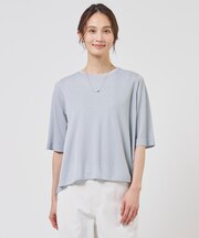 Vis/Pe スパーク バックプリーツ ニット