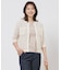 LINEN COTTON BLEND ニット カーディガン