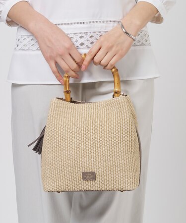 【WEB限定カラーあり・2way】カゴバッグ