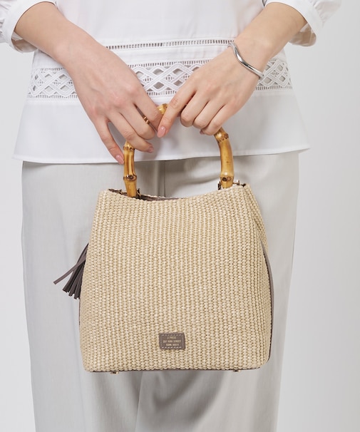 【WEB限定カラーあり・2way】カゴバッグ