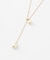コットンパール ラリエット ネックレス