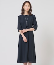 シアーブロックチェック ワンピース