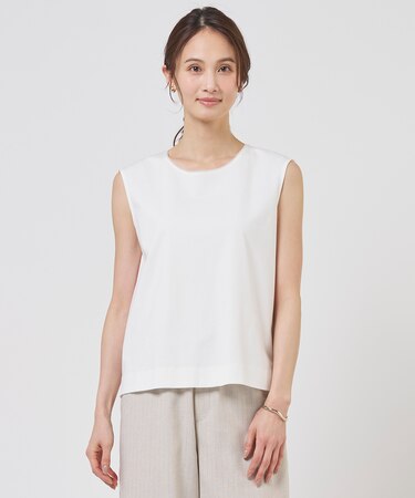 スムースジャージー ノースリーブ カットソー