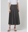 エアリースパンボイル プリーツ スカート