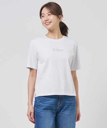 刺繍ロゴ Tシャツ