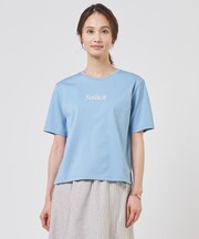 刺繍ロゴ Tシャツ