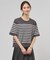COTTON ACETATE DRY ニット Tシャツ