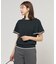 COOL MINT COTTON POLYESTER フレアスリーブ ニット プルオーバー