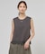 コットンスムース ノースリーブ カットソー