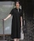 【WEB限定】コットンスムース ポロワンピース