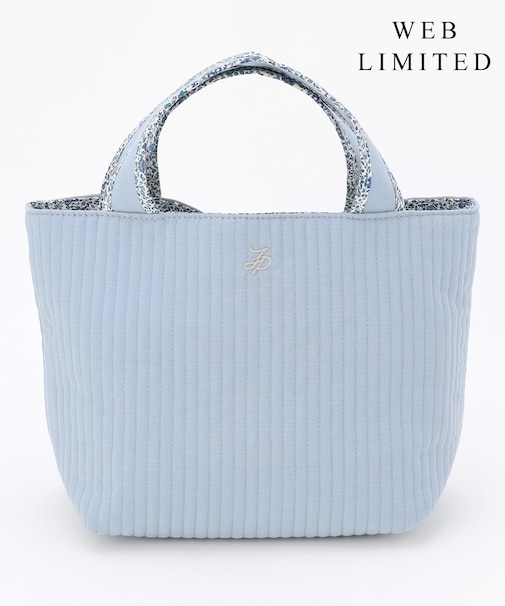 【WEB限定カラーあり・リバーシブル】LIBERTY キルティング ミニトートバッグ