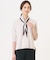 【2WAY・シーンレスに活躍】SCARF KNIT Vネック ニット