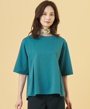 タイプライターライクジャージー クルーネック カットソー