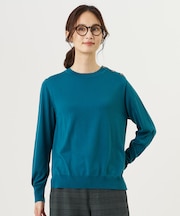 SILKY WOOL クルーネック ニット