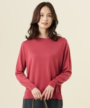SILKY WOOL クルーネック ニット