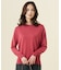 SILKY WOOL クルーネック ニット
