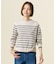 SILKY WOOL ボーダー ニット