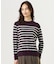 SILKY WOOL ボーダー ニット