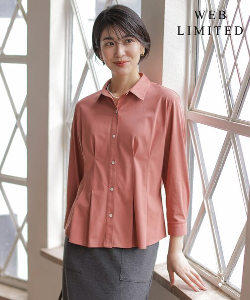 【WEB限定】シャツジャージー カットソー
