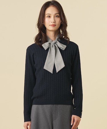 【人気定番アイテム】KNIT BASIC クルーネック ニット