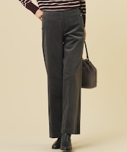 【WEB限定カラーあり】AIR DUROY LIGHT セミ ワイド パンツ