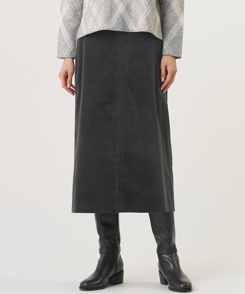 【WEB限定カラーあり】AIR DUROY LIGHT スカート