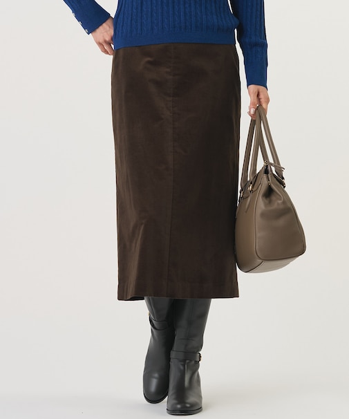 【WEB限定カラーあり】AIR DUROY LIGHT スカート