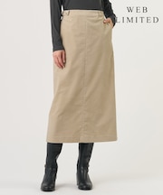 【WEB限定カラーあり】AIR DUROY LIGHT スカート