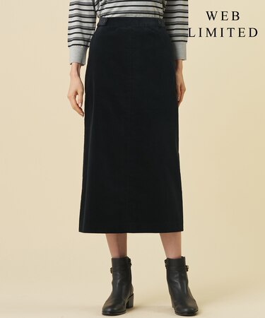 【WEB限定カラーあり】AIR DUROY LIGHT スカート