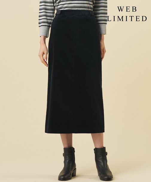 【WEB限定カラーあり】AIR DUROY LIGHT スカート