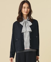 【季節の変わり目に】WORSTED WOOL BLEND カーディガン