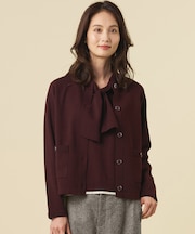 【季節の変わり目に】WORSTED WOOL BLEND カーディガン