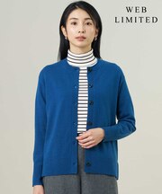 【人気素材・WEB限定カラーあり】CASHMERE BLEND クルーネック ニット カーディガン