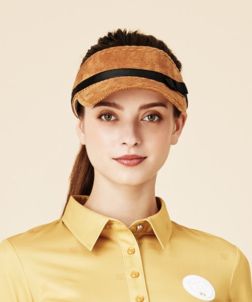 【WOMEN】コーデュロイバイザー