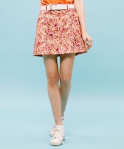 【WOMEN】23区GOLF×PLANTICA 総柄スカート