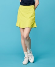 一押しスカート【WOMEN】ASKIN フリルスカート UVケア 多機能で見た目も華やか