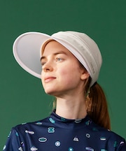 NEW素材、NEWカラーで登場【WOMEN】【UVケア】２ＷＡＹ バイザー