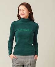 カラー豊富！【WOMEN】【吸湿発熱】グランサーモ モックネック カットソー