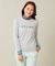 【WOMEN】ロゴニット 着回しOK 動きやすさ◎ 厚すぎないからロングシーズン着用できる