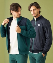 【MEN】リバーシブル ニットブルゾン 1着で2つコーデが楽しめる 柔らかい肌触り