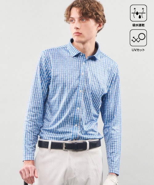 ヒールクリーク Heal Creek メンズ 春秋 吸水速乾 UVカット ロゴ