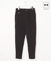 【WOMEN】【ストレッチ】テーパード ジャージパンツ