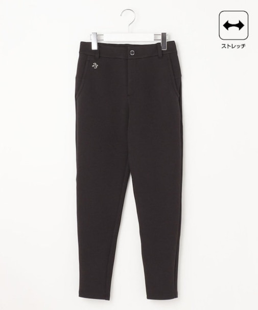 【WOMEN】【ストレッチ】テーパード ジャージパンツ