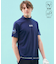 【MEN】【吸水速乾/UVカット】ストレッチメッシュモックネックシャツ